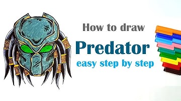 Online classes: How To Draw Predator Head Step By Step