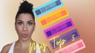 MY TOP 5 NATASHA DENONA MINI PALETTES | Alicia Archer