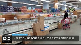 US Inflation Reaches Highest Rates Since 1982