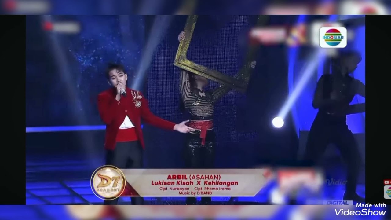 Arbil DA 7 - Lukisan Kisah X Kehilangan - D'Academy 7 Top 4 Results 