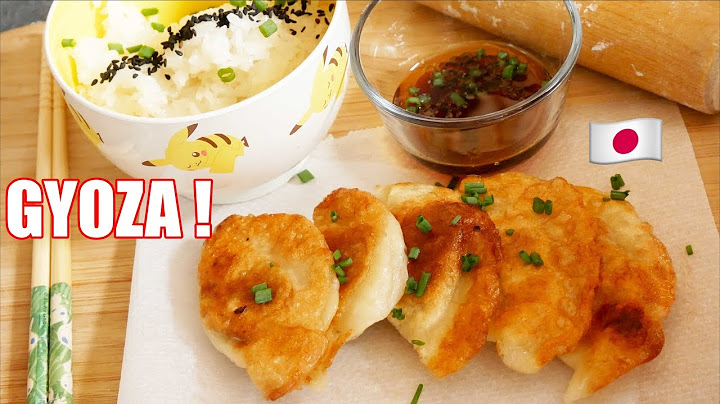 Comment faire des gyoza maison ? 🥟