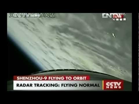 China's 2012 UFO OVNI During Shenzhou 9 Launch June 16, 2012