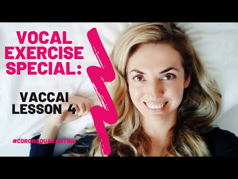 Vaccai Practical Method of Singing: Lesson 4 Fra l’ombre un lampo solo