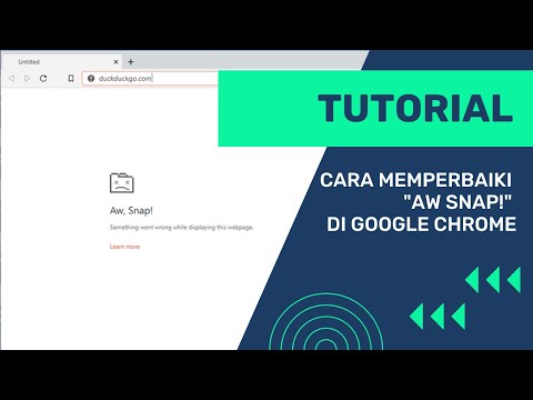 Cara memperbaiki Aw Snap di Chrome (Fix "Aw, Snap!" error in Google Chrome)