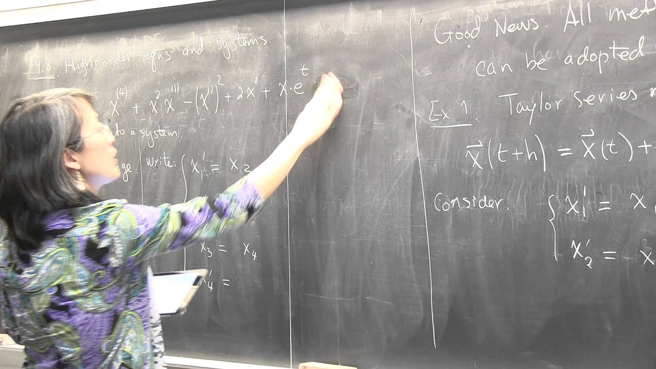 CMPSC/Math 451. April 13, 2015. Systems of ODEs and high order ODEs ...