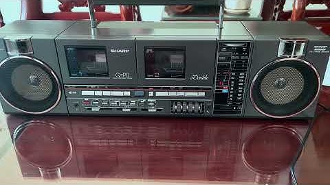 Đài catsette Sharp QT-P8 nhật nội địa 