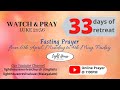 DAY 1 | 33 DAYS | "RETURN TO YOUR FIRST LOVE" | PASTOR MANOJ THOMAS