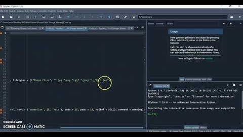 Darsh Garg / Project - 164 (Image Viewer) / WhiteHat Jr / Python Coding / Spyder