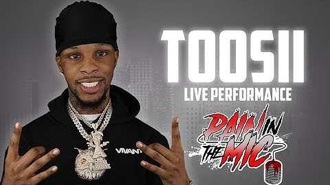 Toosii - Woo Lady | Live Performance | @paininthemic🎙