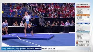 2024 ACC Gymnastics Championship Floor 3-23-24 720p60 12715K