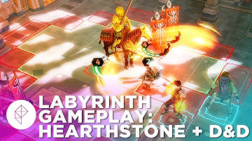 Labyrinth Gameplay Preview - Hearthstone Meets Dungeons & Dragons!