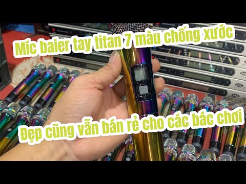 Video Lô baier 780 mặt phay nhôm tay titan 7 màu chống xước... - youtube
