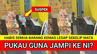 Rakaman Cctv Wanita Gunakan Ilmu Pukau