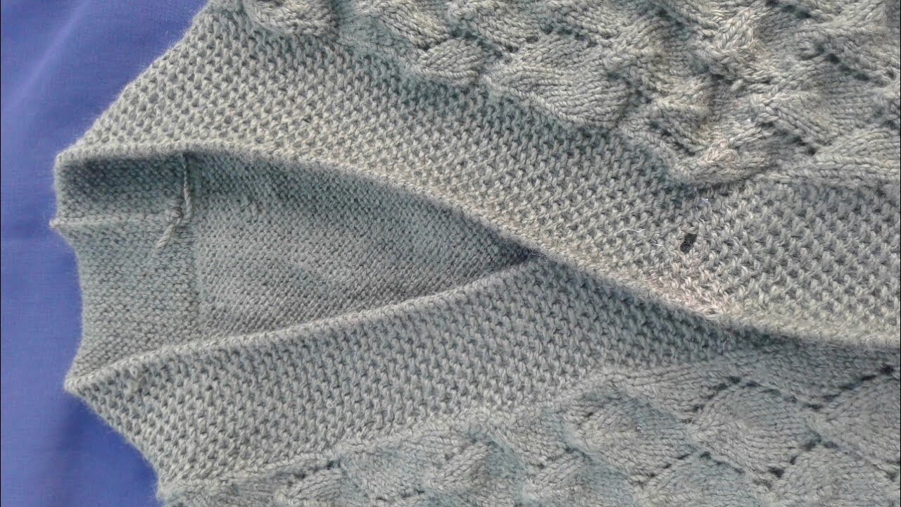 Cardigan V nack part 2/cardigan me V nack banana