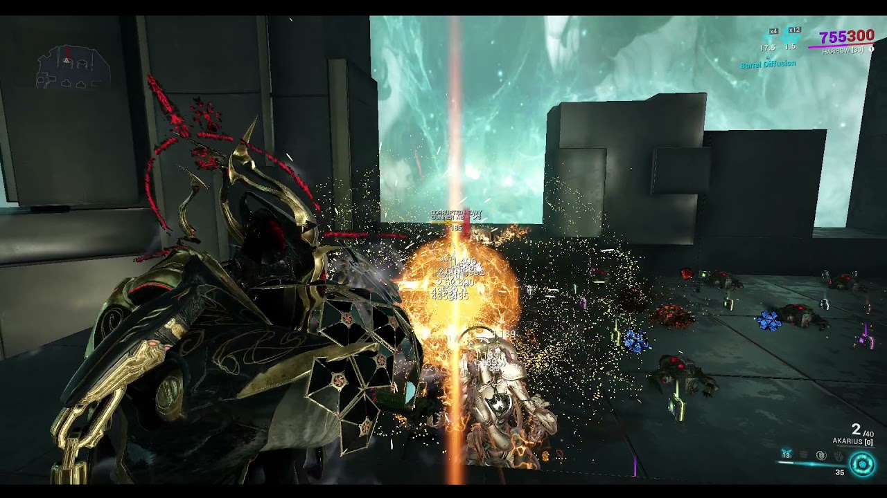 Warframe [30.8.1] Akarius Performance Test