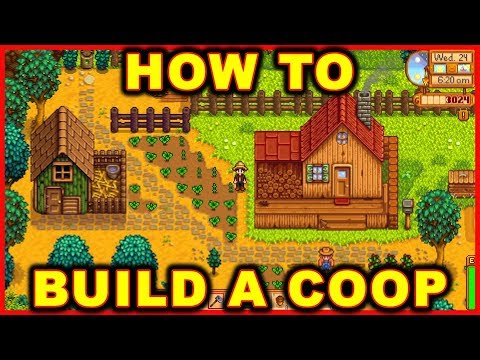 Stardew Valley: How to Build a Coop