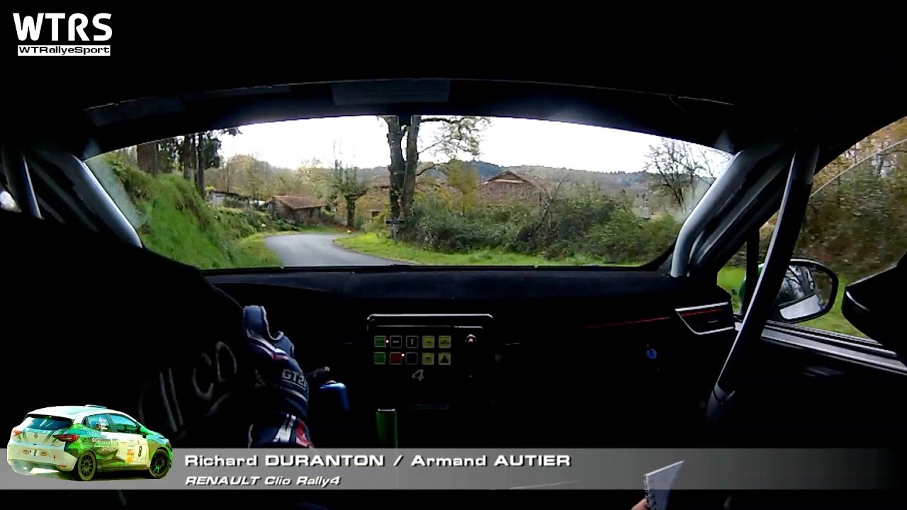 Onboard | ES1 Rallye Vienne et Glane 2025 | DURANTON / AUTIER | Clio Rally4 [HD] - By WTRS