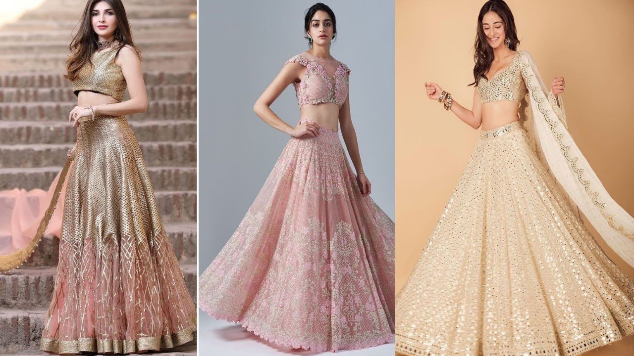 simple classy lehenga