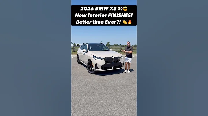 The 2026 BMW X3 Has Some *Important* Interior Updates! But, is it Enough to Improve it??