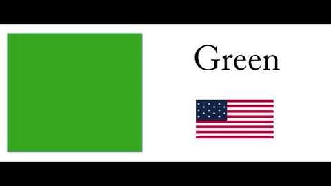 Learn to pronounce the colours (colors) in British & American English