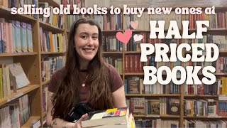 come to half priced books with me // book shopping vlog