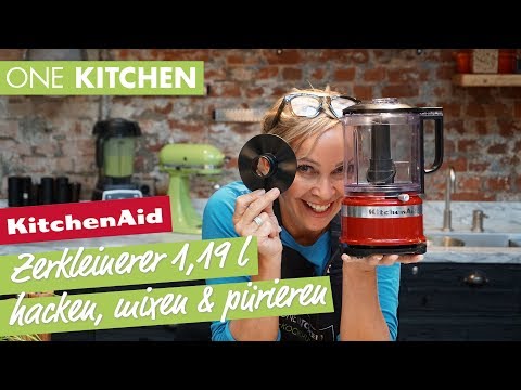 KitchenAid Zerkleinerer 1,19l zweitkleinste Küchenmaschine der Welt by One Kitchen