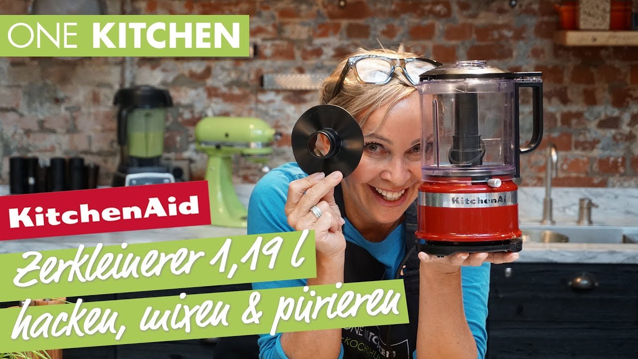 KitchenAid Zerkleinerer 1,19l - zweitkleinste Küchenmaschine der Welt | by  One Kitchen - YouTube