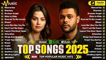 Billboard 2025 🍑 Spotify 🍆 The Weeknd, Selena Gomez, Ed Sheeran, Adele, Maroon 5, Justin Bieber