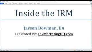 Inside the IRM™: Section 5.1 - Guidelines for Working IRS Collections Cases