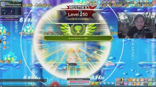Finally got my first level 250 in Maplestory