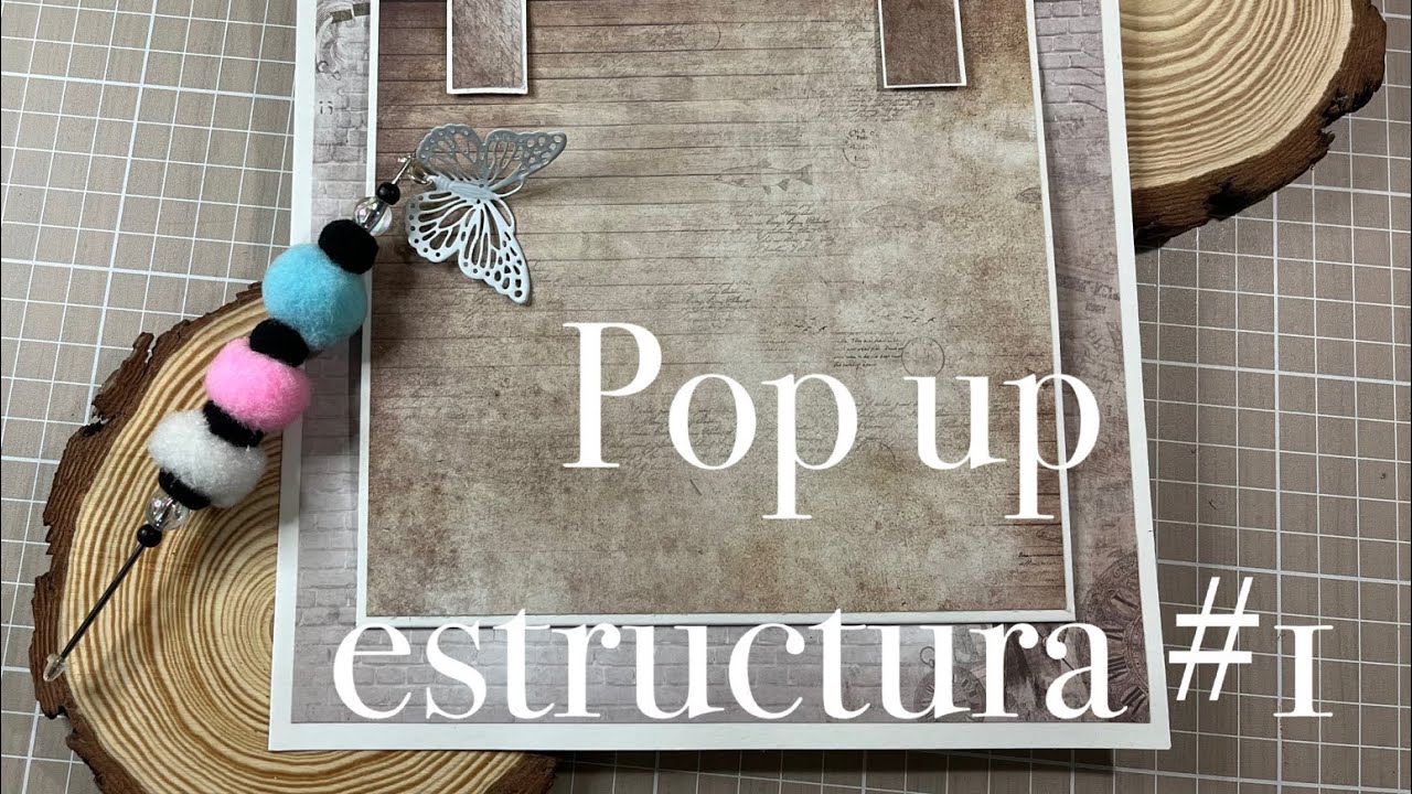 Colaboración con “Scrapbook desde cero” estructura pop up