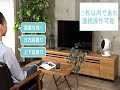 サーキュレーターアイ 18畳 上下左右首振り 音声操作 ホワイト PCF SCV15T 連続操作ver