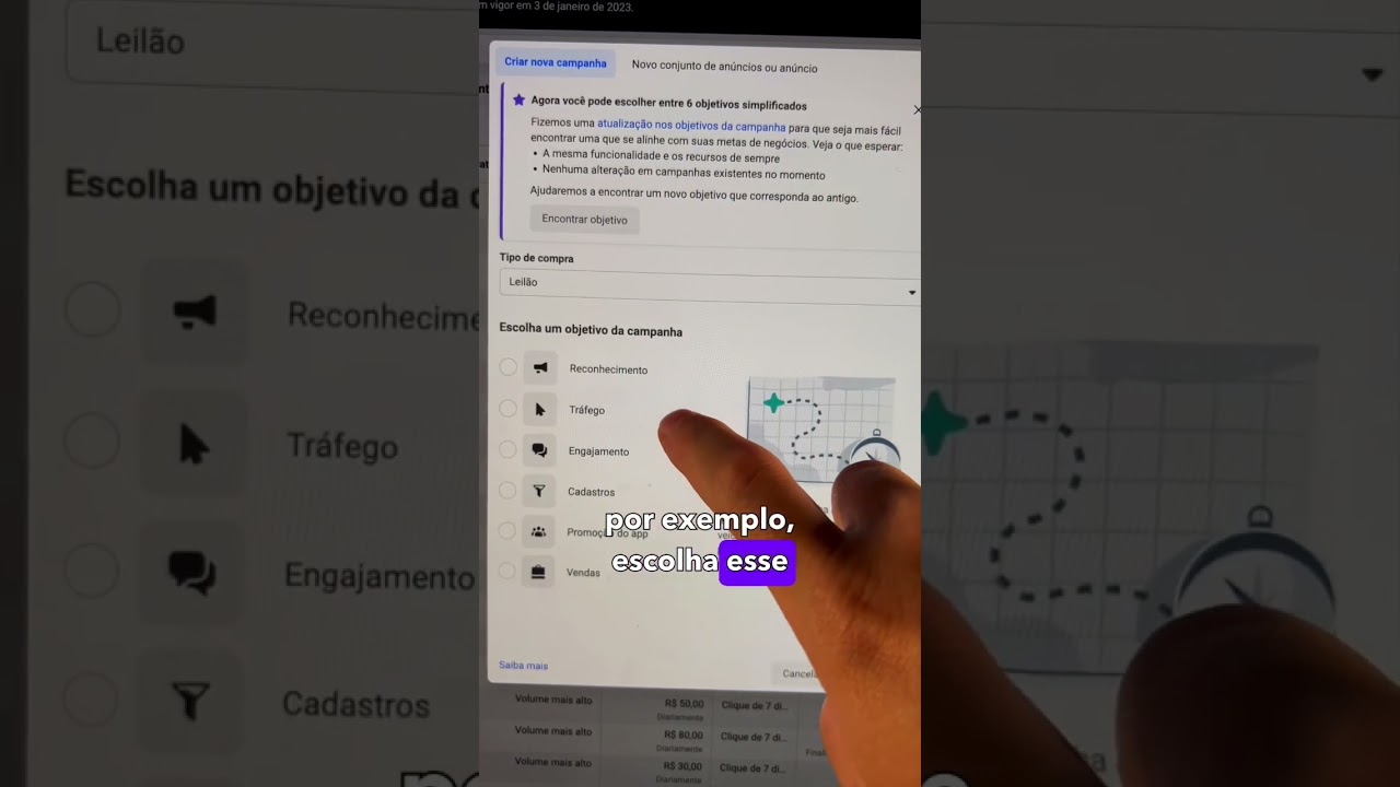 Aprenda Como Criar Campanhas no Facebook Ads #trafegopago #tráfego #anuncio #dropshipping #shorts