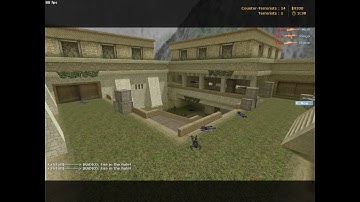 Counter-Strike CS 1.6 zm_aztec_infinity gameplay vs expert bots aztec de_aztec