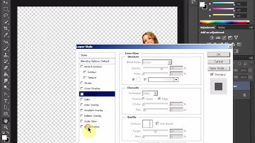 photoshop cs6 tutorial : add shadows to people in photoshop