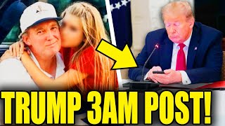 Trump Posts 3AM Epstein COLLAPSE As UNDERAGE Scandal ENDS TERM!