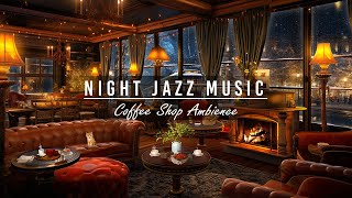 Smooth Jazz Instrumental Music in Cozy Coffee Shop Ambience ☕ Relaxing Jazz Music for Work, Studying