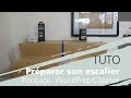 Comment poncer et nettoyer son escalier en bois avant une rnovation  rubio monocoat france