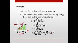 7.1 Volume: The Disk Method (part 1)