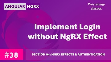 #38 Inlogfunctionaliteit implementeren zonder NgRX-effecten te gebruiken | Statusbeheer in Angula...