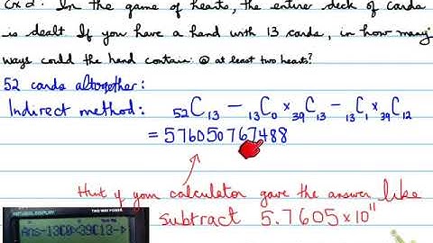 MDM4U - 3.3 Problem Solving and Combinations