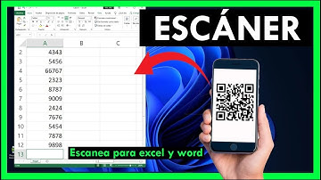 Usar mi Teléfono como lector QR para Excel Android como Lector de Código QR en Excel 2025