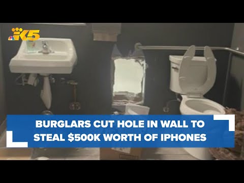 Burglars get away with $500k worth of iPhones after intricate plot to access Apple Store backroom