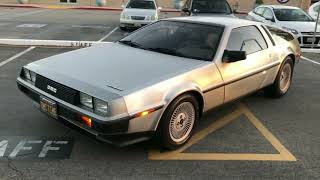 KW Suspension DeLorean Walk Around