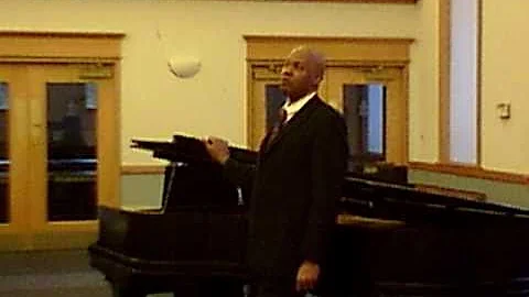 Ronald Campbell, bass-baritone sings Ol' Man River