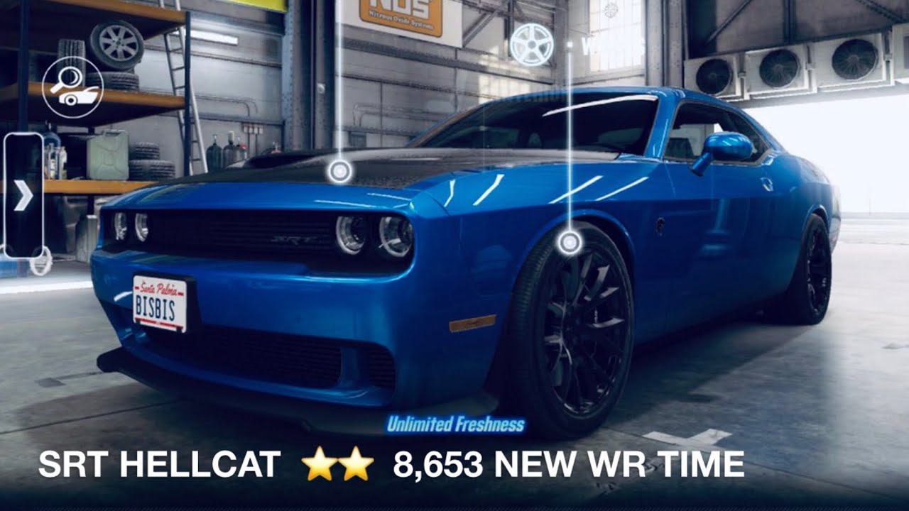 CSR2 SRT HELLCAT,SHIFT/TUNE 8,653 WR (SLOW MOTION & SCREENSHOTS)