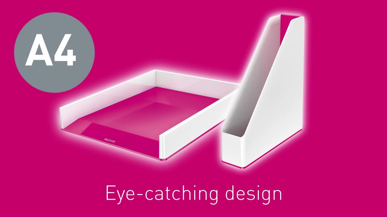 LEITZ WOW Stehsammler & Briefkorb