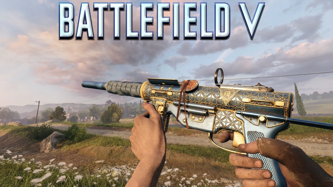 Battlefield 5 M3 Grease Gun Conquest Gameplay (No Commentary) YouTube