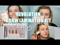 But did it really do anything? | REVOLUTION BROW LAMINATION KIT DEMO