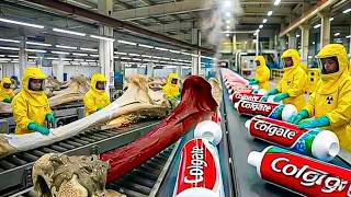 Inside the Toothpaste Factory — From Animal Bones to Toothpaste | Full Process